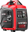 2500W Portable Inverter Generator, Gas Powered Generator with CO Sensor, Super Quiet for Camping, Tailgating, Home Emergency Use, EPA Compliant