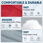 PTEROMY Sleeping Bags for Adults, Lightweight and Machine Washable, Water Resistant Backpacking Camping Sleeping Bag for Warm Cold Weather, Camping Essentials for Hiking Travel
