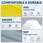 PTEROMY Sleeping Bags for Adults, Lightweight and Machine Washable, Water Resistant Backpacking Camping Sleeping Bag for Warm Cold Weather, Camping Essentials for Hiking Travel