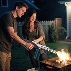 Propane Torch - Powerful Grill & Cooking Torch Gun - Adjustable Flamethrower - Culinary Blow Torch for Sous Vide, BBQ, Campfire, Charcoal Wood (Tank Not Included)