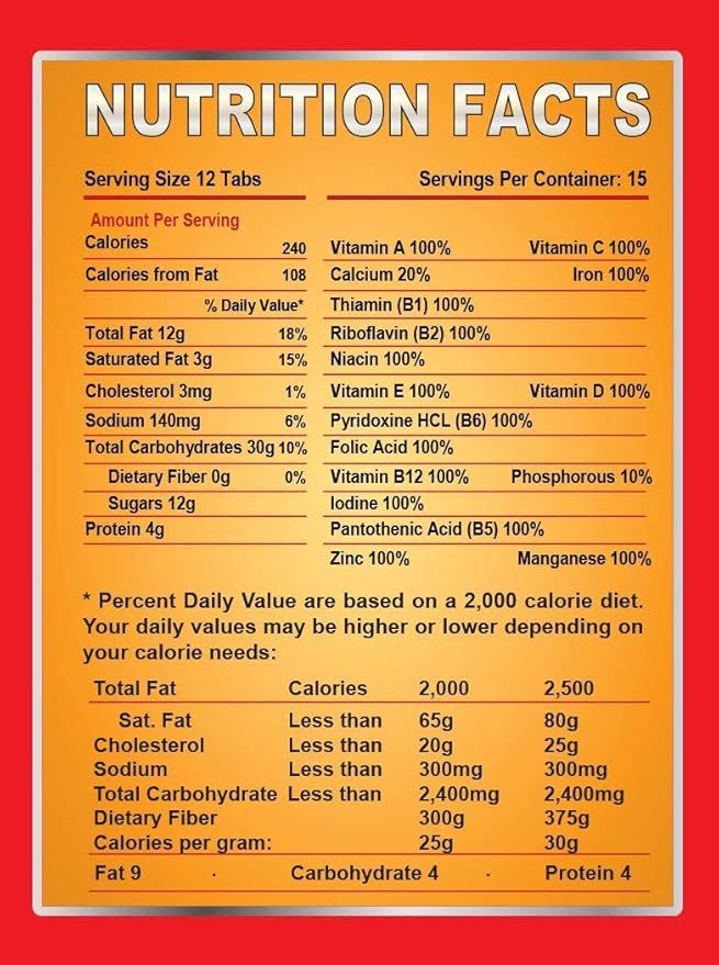 360 tabs Survival Tabs 30-day Emergency Survival MREs Meals Ready-to-eat Bugout for Travel Camping Boating Biking Hunting Activities Gluten Free and Non-GMO 25 Years Shelf Life - Vanilla Malt Flavor