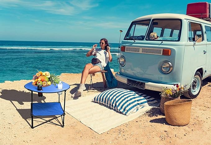 Portable Camping Side Table for Outdoor Picnic