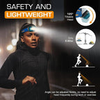 EverBrite Rechargeable Headlamp, 2 Pack Kids Headlamp with White/Red/Green Light and Memory Function, Head Lamp for Adult and Kid with 5 Modes, 120° Adjustable LED Headlamp for Camping, Running-Blue