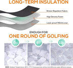 TOURIT Cooler Bag - 6-Can Insulated Sleeve, Small Soft Golf Accessories for Men, Fits Discreetly in Golf Bag