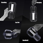 Rechargeable LED Camping Lantern - Free-Grip Design,4 Modes,IP65 Waterproof,3000K Warm Glow, Lightweight Portable Outdoor Light,Emergency Tent Light for Hiking,Backpacking & Home Use