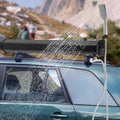 Solar Water Tank for Camping Shower, Portable Camping Showerhead Handheld with Storage Bag, Roof Rack Shower for Hiking, Car wash, Pet Cleaning, Beach Vacations,18L/4.76gal