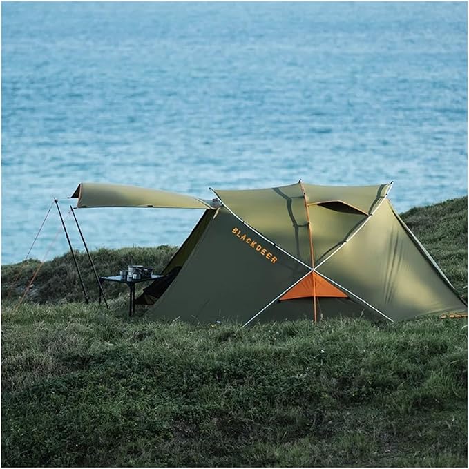 Double DAC Tent Joint Backpacking for Hiking Trekking 3 Seasons Rainproof Camping Overnight