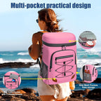 Backpack Cooler Insulated Leak Proof for Men Wowen 36 Cans Soft Cooler Backpack Insulated Waterproof Large Capacity Coolers Bag Portable for Lunch Camping Travel Picnic Hiking