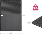 17.5'' Grill Griddle 7598 for Weber Spirit I II E310 320 330, S310 320 330, Spirit 700, Cast Iron Grill Plate for Genesis 1000-3500, Cooking Pan Replacement Part for Weber 7638 7639, 1 Pack