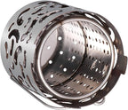 Stainless Steel Mini Tent Heater - Outdoor Heating Cover for Backpacking, Hiking, and Barbecue