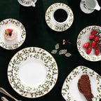 Camping Plates Small Fresh Style Ceramic Dinner Plate Home Dining Western Food Tableware Flat Decorative Plate