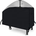 iCOVER 28 inch Griddle Cover for Blackstone, 600D Heavy Duty Waterproof Anti-UV Canvas Flat Top BBQ Covers for 28" Outdoor Cooking Gas Grill Griddles with One Side Shelf
