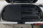 Uniflasy Cast Iron Griddle for Weber Traveler Portable Gas Grill, fits Weber 9010001 Traveler Portable Gas Grill, Cooking Griddle