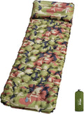 HiiPeak Sleeping Pad for Camping- Ultralight Inflatable Sleeping Mat with Built-in Foot Pump & Pillow, Upgraded Compact Camping Air Mattress for Tent, Backpacking, Hiking