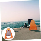 Sosoport Portable Tent for Fishing Camping Quick Tent Automatic Setup Space Windproof Easy Storage
