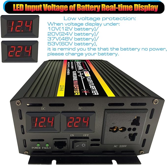 Complete 10000W Solar Panel Kit with Pure Sine Wave Inverter & 50A Charge Controller for Marine, RV(100W)