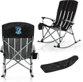 Picnic TIME NCAA Unisex-Adult NCAA Outdoor Rocking Camp Chair, XL Heavy Duty Camping Chair for Adults