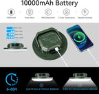 VAVOFO 42W 4000LM LED Camping Lantern Rechargeable, 10,000mAh Camping Lights, 3 Lighting Modes, IP65 Waterproof Flashlight , Portable Tent Light with Magnetic Base for Emergencies & Holiday Fun