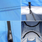 Tent Windproof Waterproof Camping Tent Tent Pop up Camping Tents Outdoor Camping Beach Open Tent Waterproof Tents Large Automatic Ultralight Family Outdoor Camping Supplies Easy Large Capacity