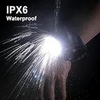 klarus HM1 2PCS IPX6 Waterproof Rechargeable Headlamp with Motion Sensor: 70 Hours Long Battery Life, Full Charge in 2.5 Hours, 440 Lumens Consistent Output, Shock and Drop Resistant