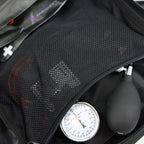 Lightning X Stocked Modular Trauma & Bleeding First Aid Responder Medical Backpack + Kit + Hydration Bladder - Black