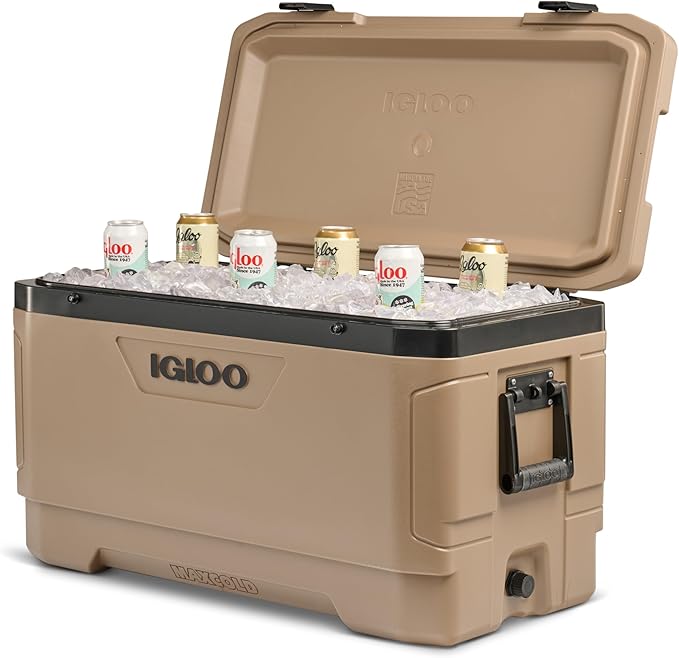 Igloo Maxcold Latitude Cooler | Insulated Hard Shell Ice Chest