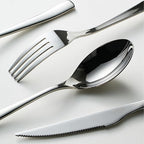 Mirror-Polished Silverware Set,36 Piece Flatware Set for 12, Cutlery Sets, Heavy-Duty Utensil Set for Wedding Receptions, Holiday Dinners, Camping and Daily Table Use