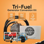 Hutch Mountain Generator Propane Conversion Kit Honda EU2000i - Tri-Fuel Conversion for Propane, Gasoline & Natural Gas - Portable Generator Backup Kit for Home Emergencies, Camping, and RVs