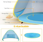 Baby Beach Tent Pop Up Beach Tents Baby Tent for Beach, Portable Shade Pool UV Protection Sun Shelter for Infant