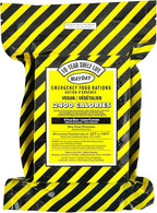 Mayday 2400 Calorie Emergency Food Bars – 10-Year Shelf Life Survival Rations (Case of 12) – Vegan Disaster Preparedness Food Supply for Emergency Kits, Bug Out Bags & Survival Storage