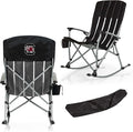 Picnic TIME NCAA Unisex-Adult NCAA Outdoor Rocking Camp Chair, XL Heavy Duty Camping Chair for Adults