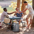Capolo Cooler Backpack Insulated Waterproof for Women Men,36/45 Cans Lunch Backpack Coolers Leak Proof Soft Cooler Bag Ice Chest for Camping Beach
