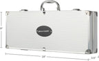 16-Piece BBQ Grill Accessories Set - Barbecue Tool Kit with Aluminum Case for Home Grilling - Great Gift for Birthday or Father’s Day by Home-Complete