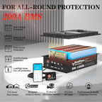 36V 135Ah LiFePO4 Battery Small Size, 5184Wh Lithium Battery with 200A BMS, Up to 10000+ Rechargeable Cycles, Perfect for Golf Cart, Trolling Motor, Solar Power Storage (36V*135Ah)