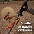 TiTo Titanium Tent Pegs Stakes Lightweight Snowfield Grassland Heavy Duty Tent Nails for Outdoor Camping Hiking and Plant Support Garden Stakes 4pcs/6pcs (8×350mm-6pcs)