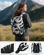 Cooler Backpack Insulated Waterproof,30/45 Cans Backpack Coolers Leakproof Lunch Backpack for Men Women Portable Soft Cooler Bag for Beach Camping Trave Picnic
