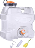 ASIEIT 3.2 Gallon Water Jug with Spigot, Portable Water Tank BPA Free, Leak-Proof Water Containers for Camping Water Storage Containers for Emergency Outdoor Hiking Picnic, Green/Black/Yellow