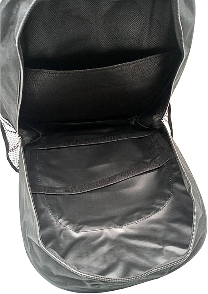 Red Emergency Bag First Aid Backpack Empty Medical First Aid Treatment First Responder Trauma Bags for Hiking Outdoors Travel Camping Pet Dog Cat Daycare (Black White)