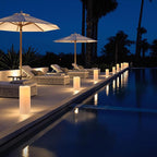 Wondise Waterproof Flameless Flickering Candles with Remote and Timer, Outdoor Waterproof Plastic LED Candels Battery Operated Pillar Candles for Ourdoor Garden Yard Decor (D4 x H 8" 10")