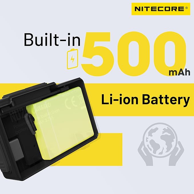 Nitecore NU20 Classic 360 Lumen Ultra Lightweight Outdoor Headlamp USB-C Rechargeable Headlight Tag