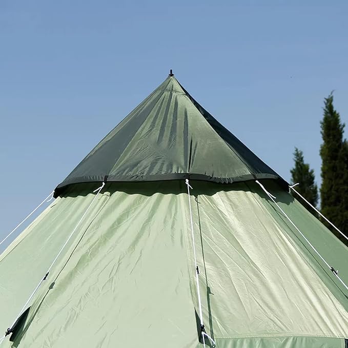 travel tent Oversized Tent Group Outing Family Party Travel Windproof Camping Outdoor Beach Tower Tent