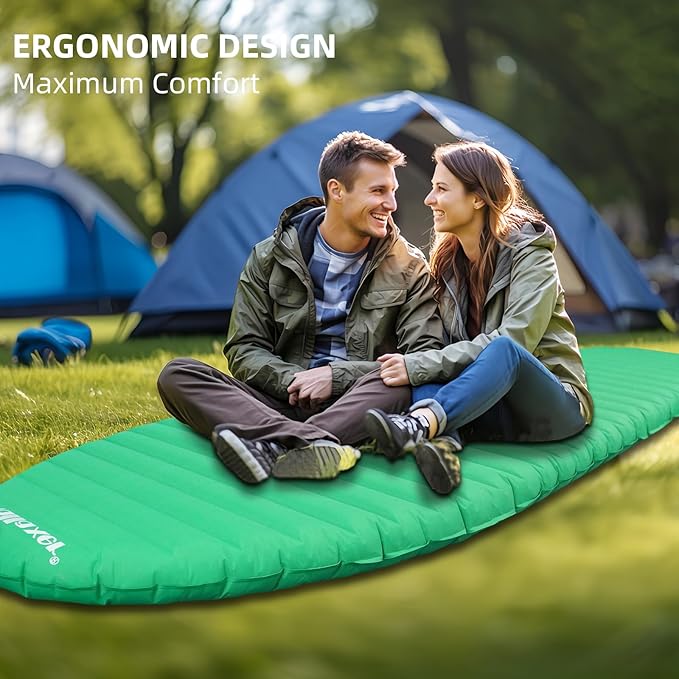 Ultralight Sleeping Pad for Camping, 74.8"x23.2" Camping Mat with Pump Sack Inflatable Sleeping Pads Compact for Camping Backpacking Hiking Traveling Tent