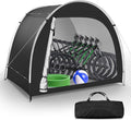 Bike Storage Tent Sheds - Outdoor Storage Waterproof, Upgraded 6.56x4.92x5.58ft Bicycle Shed Tent, Portable Bike Covers Shelter with Carry Bag for Motorcycle, Garden Tool - Medium