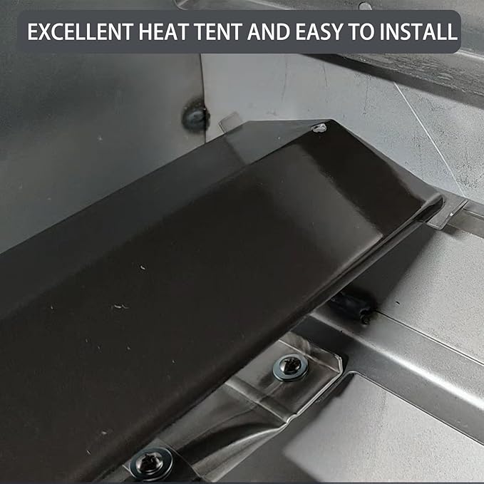 Heat Deflector Heat Tent Grill Replacement Parts for Oklahoma Joe’s Smoker Accessories 15202029 12201767 14201767 16202046 Heat Plate 1767017 Oklahoma Joes Longhorn Combo Charcoal Gas Grill Parts