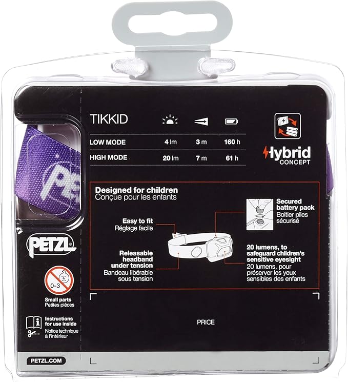 PETZL TIKKID Headlamp for Children - Pink