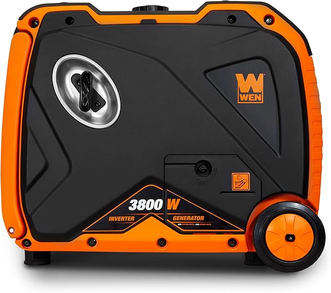 WEN Super Quiet 3800-Watt RV-Ready Portable Inverter Generator with Fuel Shut-Off and Electric Start (56380i)
