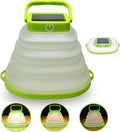 Solar Camping Lanterns-Collapsible Camping Essentials,IP65 Solar Lights Outdoor Waterproof,USB Portable Camping Hanging Lamp for Backpacking Gear,Emergency,Tent,Travel,Hiking