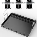 Utheer Ceramic Full Size Griddle Insert for Weber Genesis 300 Series E-310 E-320 E-330 S-310 (2007–2016), Replacement for Weber 7524/7528 – Nonstick,Easy Clean,Rust-Resistant,Even Heat for Outdoor BBQ