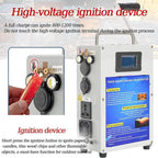 200W Outdoor Emergency Generator, Household Manual Generators,Portable Hand Crank Generator,110v /220v DC12V USB 5V Small Power Supply,for Emergency,Camping,Power Outages 46AH/500W
