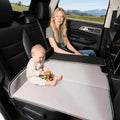 Car Bed Backseat for SUV, Car Camping Bed Platform | Folding Mattress, Eco-Friendly Flocking Portable Travel Platform, No-Inflation Foldable Backseat Mattress, Camping Essentials for Sleeping, Gray